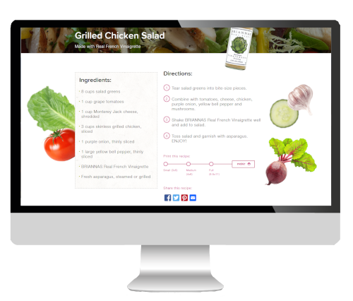 Briannas Salad Dressing